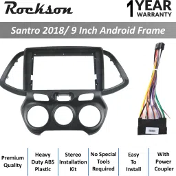 Santro 2018 9''Inch ABS Frame for Android Media Player Frame-21