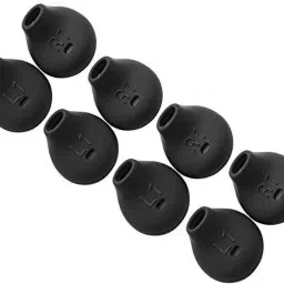 QWEEZER 8 pcs (4 pair) Replacment Soft Silicone Eartips Covers Buds Hook In The Ear Headphone Cushion-image-60