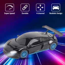 wembley High Speed Mini 1:24 Scale Rechargeable Remote Control car with Lithium Battery image 5