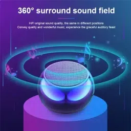 laxmi gold Portable And Sleek Wireless Bluetooth Music Speaker- Green with Google Assistant Smart Speaker image 3