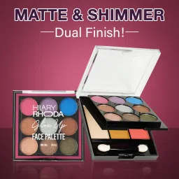 Hilary Rhoda Glow Up Face Palette | Highly Pigmented Face Palette | 20.6g (Shade 02) image 2