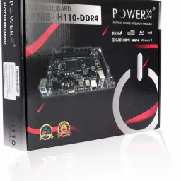 powerx Power X Motherboard PMB-H110-DDR4 LGA 1155Socket Mini-ATX Intel H110 Chipset DDR4 Motherboard for Desktop image 4