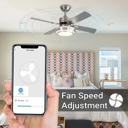 IFITech Wi-Fi Smart Touch Switch - Fan Speed Control | Work with Alexa/Google Home image 3