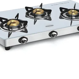 CS-3 GT WHITE (AUTO IGNITION) Stainless Steel Automatic Gas Stove-image-29
