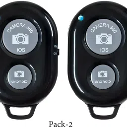 RASEMAGO Smartphones Selfie Remote Pack -2 for iPhone/Android Camera Photos and VideosCamera Remote Control-35