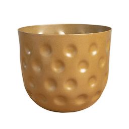 Homesake Set Of 4 Gold-Colored Textured Bucket Planters image 4