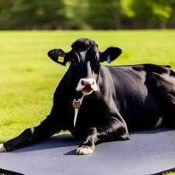 Cow Mat, Mat for Cow, Buffalo, Bull, Rubber Mat for Animal (Premium, Black) Cow, Dog, Hamster, Guinea Pig, Miniature Pig Pet Mat-image-74