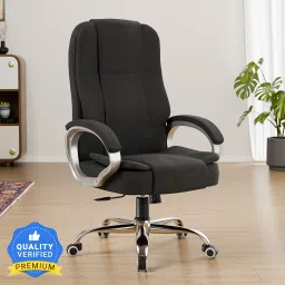 Vienna High Back Ergonomic Chair|Home & Office use|Premium Finish|Ultra Comfort Leatherette Office Executive Chair-picture-11