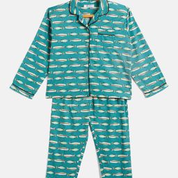 JWAAQ Girls Graphic Printed Night Suit-picture-48