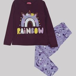 BAESD Girls Graphic Printed Night suit-image-87