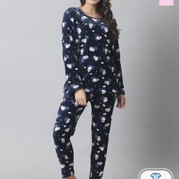 TAG 7 Pack Of 2 Conversational Printed T-Shirt & Pyjama-image-81