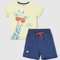 max Infants Boys Graphic Printed Pure Cotton'Night suit-picture-24