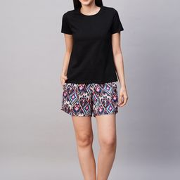 DRAPE IN VOGUE Women Printed Night suit-image-99