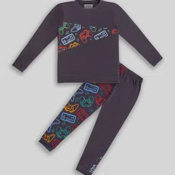 BAESD Kids Graphic Printed Pure Cotton Night suit-88