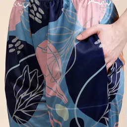 FABINALIV Abstract Printed Night suit image 3