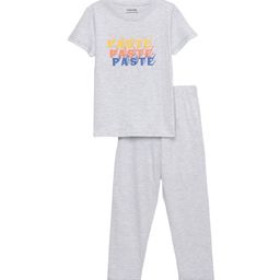 mackly Boys Typography Printed Pure Cotton Night suit-image-59