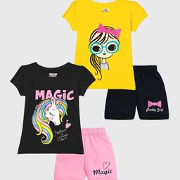 KUCHIPOO Girls Printed Night suit-image-57