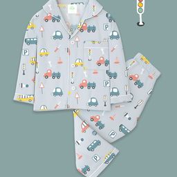 Fancy Fluff Boys Printed Night suit-picture-14