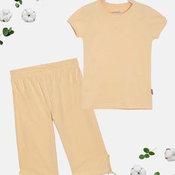 SINI MINI Girls Round Neck Pure Cotton Night Suit-image-89