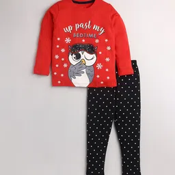 YK Girls Graphic Printed Night suit-image-99