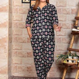 JAIPZZ APPARELS Printed Shirt & Trouser Co-Ords-image-105