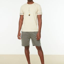 Trendyol Men Pure Cotton Night suit-image-79