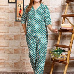 JAIPZZ APPARELS Printed Shirt & Trouser Co-Ords-picture-17