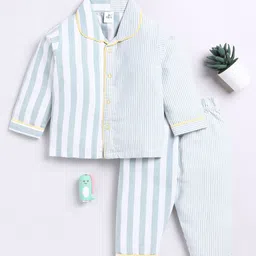 Clt.s Kids Striped Printed Pure Cotton Night suit-picture-21