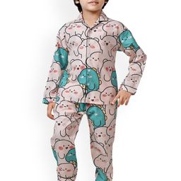BAESD Boys Printed Pure Cotton Clothing Set-image-99