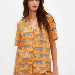 Trendyol Women Printed Night suit-image-90