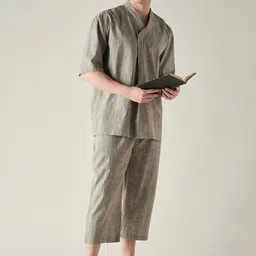 The Kaftan Company Pure Cotton Night Suit-image-54
