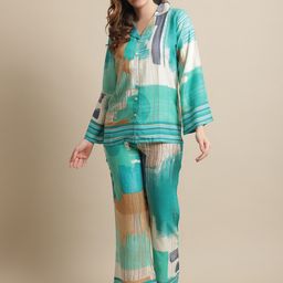 Claura Women Printed Night Suit-image-19