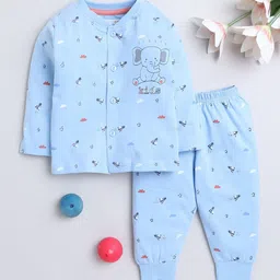BUMZEE Boys Conversational Printed Night suit-20