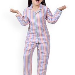 BAESD Girls Striped Pure Cotton Clothing Set-picture-26
