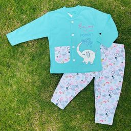 BAESD Kids Graphic Printed Long Sleeves Pure Cotton Night suit-image-44