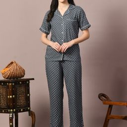 TREND ME Geometric Printed Night suit-image-69