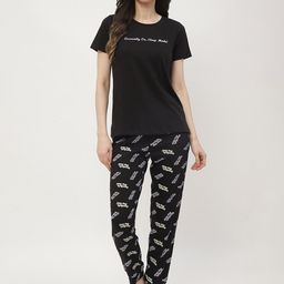 MADAME M SECRET Women Printed Night suit-image-94