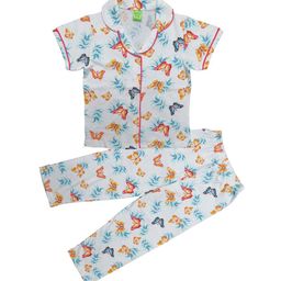 Clothe Funn Girls Conversational Printed Pure Cotton Night Suit-image-12