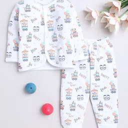 BUMZEE Boys Conversational Printed Night suit-image-77