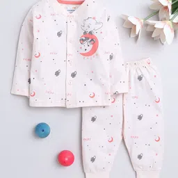 BUMZEE Girls Conversational Printed Night suit-image-54