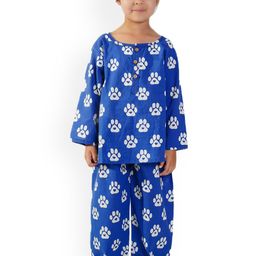 BAESD Girls Graphic Printed Pure Cotton Night suit-picture-56