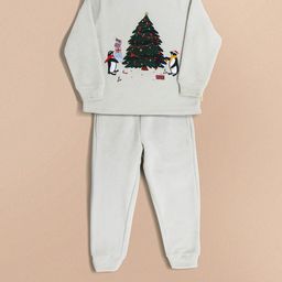 Cherry Crumble Unisex Kids Printed Night suit-image-43