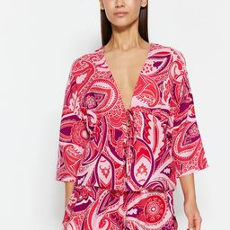 Trendyol Women Printed Night suit-picture-22