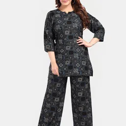 Fabme Ethnic Motifs Printed Night suit-picture-53