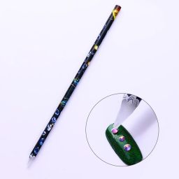 Wax Dotting Pen Pencil Rhinestones Gems Drilling Picking Picker Tips DIY Nail Art Tools-image-42