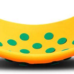 Wiggle Woggle Toy For Kids & Toddlers,Popping Sound at Base When Tilt(Yellow)-image-1