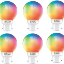 bajaj 0.5 W Basic Standard B22 Decorative Bulb image 1