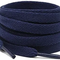 FEELPZONE 4 Pair Navy Blue Flat shoes laces wid Shoe Lace-image-48