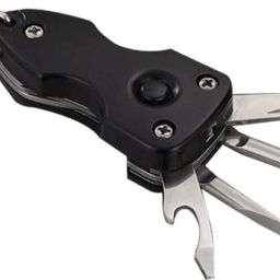 6 In 1 Military Toolkit And Torch Key Chain-image-41