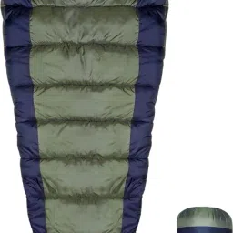Mummy Light Weight Army Color 3 Season Sleeping Bag-12